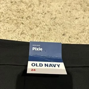 Hi Rise Pixie Never Ride Old Navy | Pants & Jumpsuits | Old Navy Size 24 Pants Highrise Pixie ...